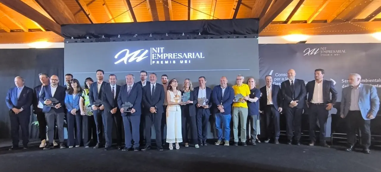 Els premiats i patrocinadors de la Nit Empresarial 2026 del Vall&egrave;s Oriental  