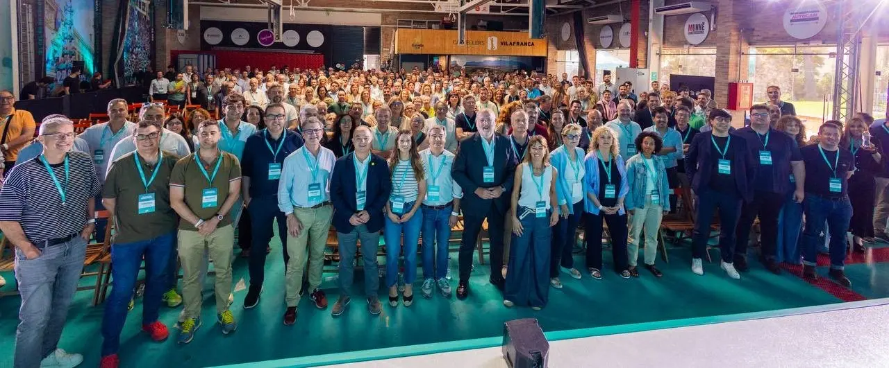 Los pol&iacute;ticos de Junts en la convenci&oacute;n municipalista de este fin de semana
