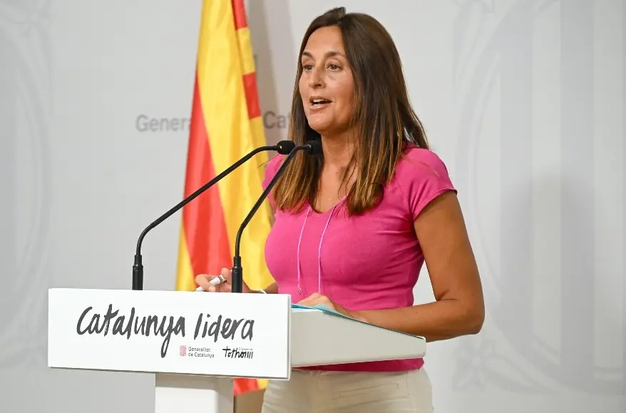 Esther Niub&oacute;, consellera d'Educaci&oacute; de la Generalitat catalana