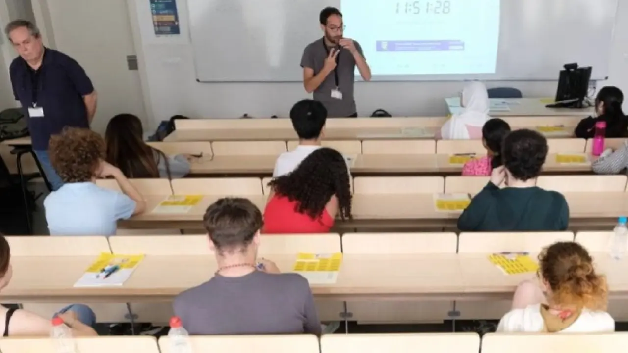 Una Aula de la PAU Foto Gencat