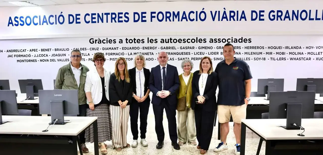 Presentaci&oacute;n Aula Digitalizada Ex&aacute;menes de Conducir Granollers
