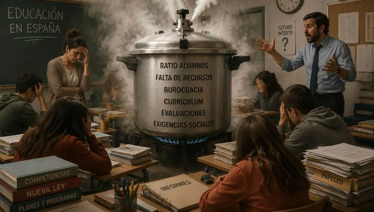 La Educaci&oacute;n, una olla a presi&oacute;n
