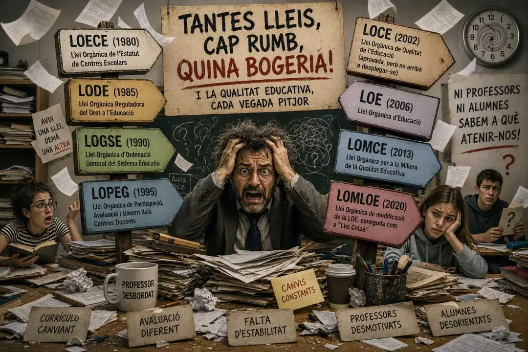 Tantes Lleis Cap Rumb per l'Educaci&oacute;
