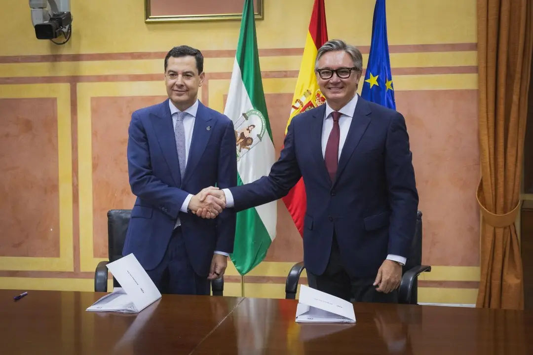 Moreno Bonilla y Gavira sellan el pacto PP-Vox en Andaluc&iacute;a