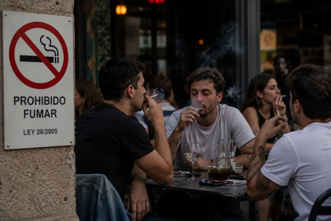 prohibido fumar