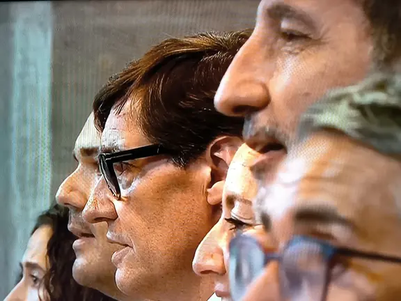 Illa en la ceremonia consellers