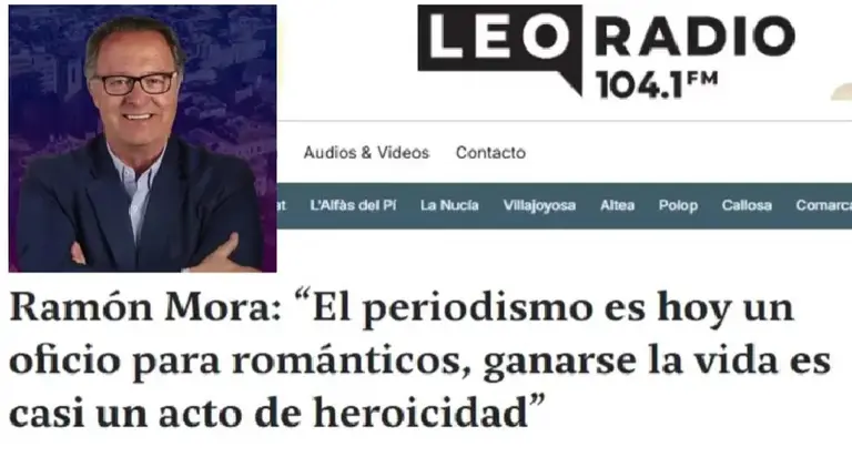 portada Entrevista Ram&oacute;n Mora en LeoRadioFM