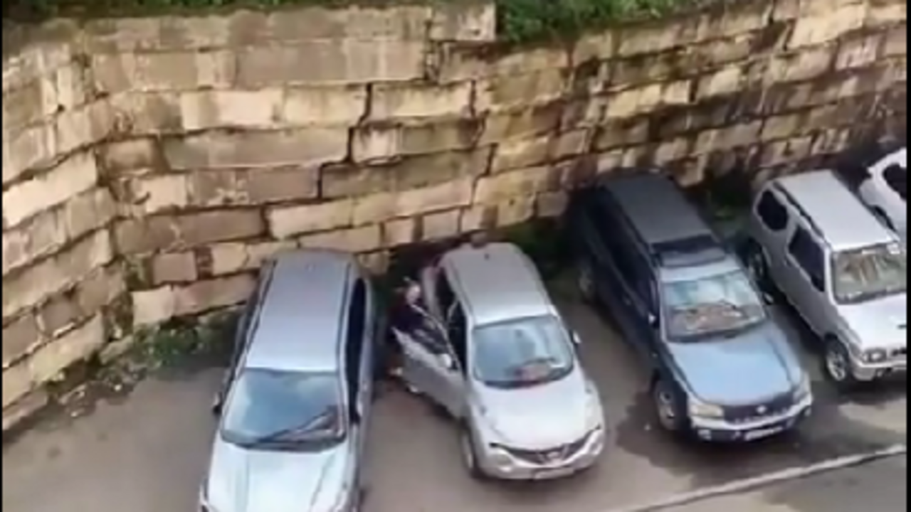 salvar el coche segundos antes