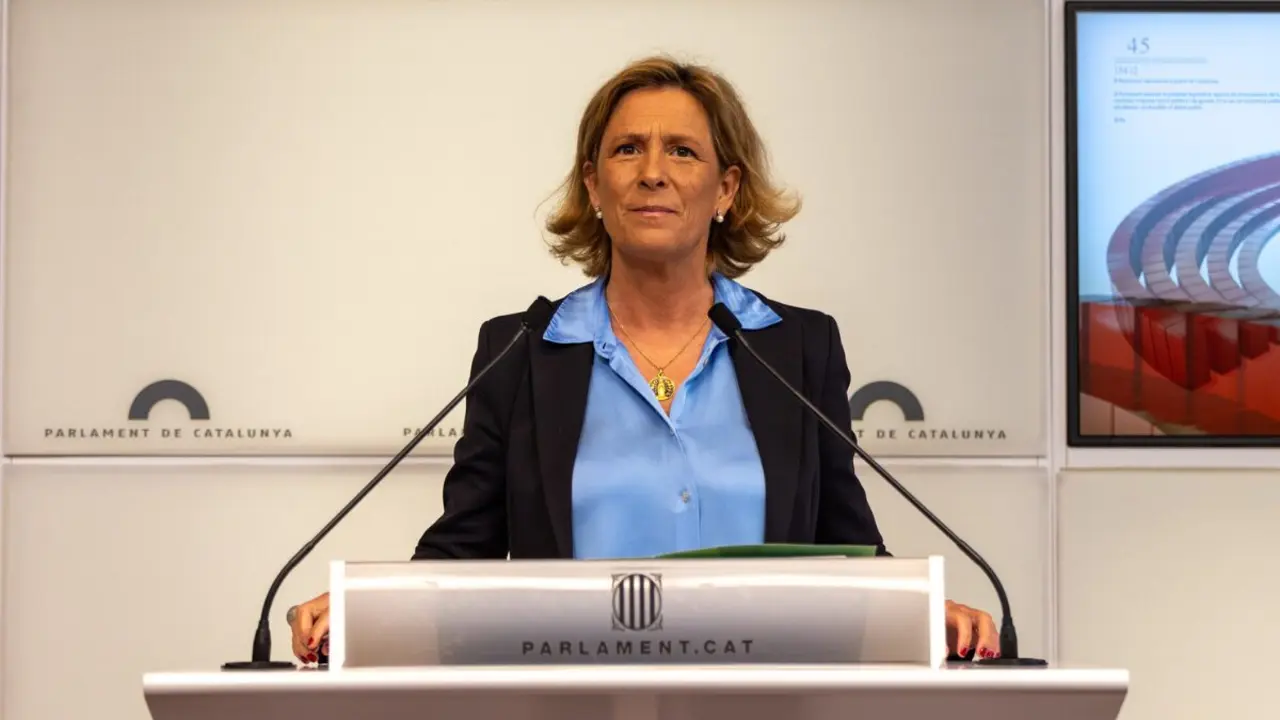 Maria Garcia Fuster durante su intervenci&oacute;n