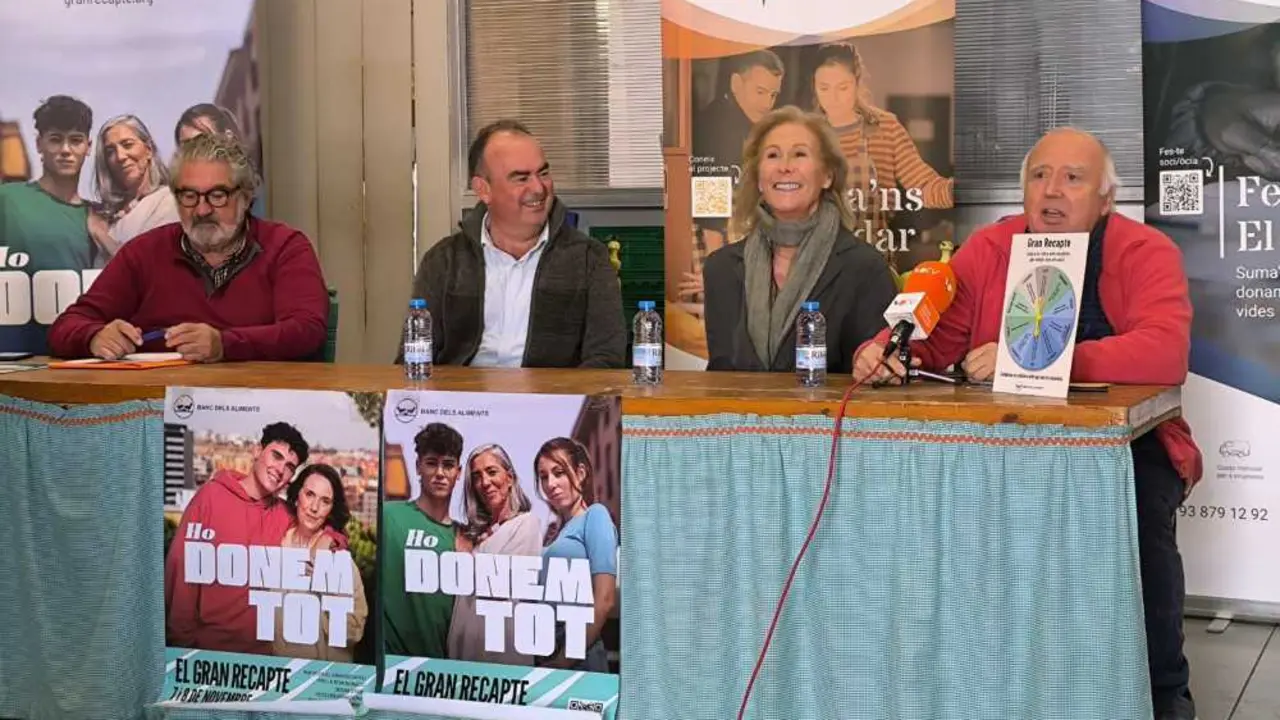 Presentació Campanya Banc dels Aliments