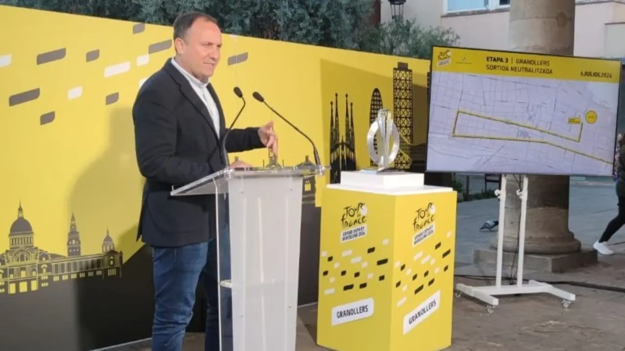 El regidor d'Esports Alvaro Ferrer