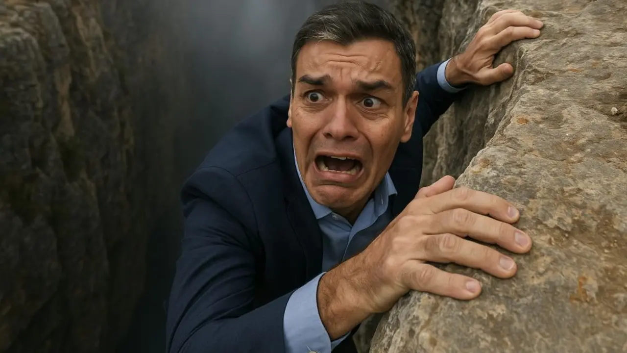 Pedro S&aacute;nchez, en el precipio