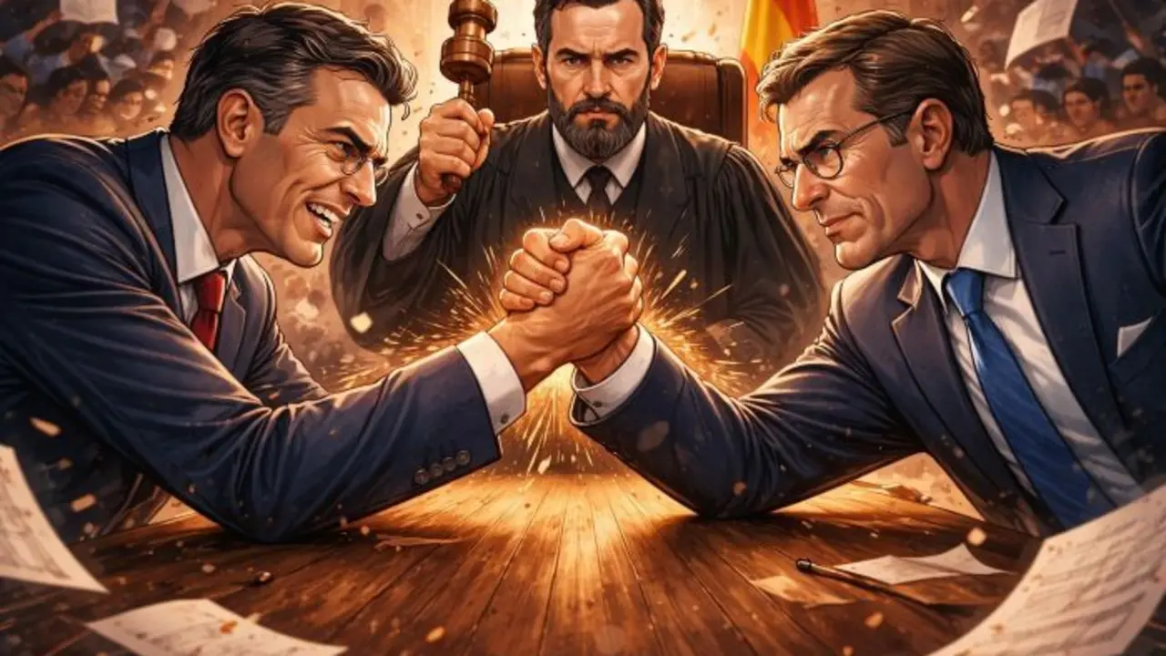 El pulso entre Feij&oacute;o y S&aacute;nchez lo arbitra Abascal