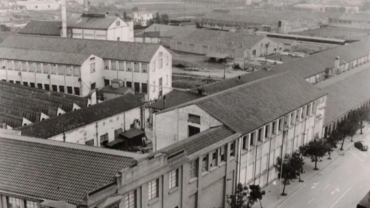 la antiga F&aacute;brica Roca-Umbert, a Granollers