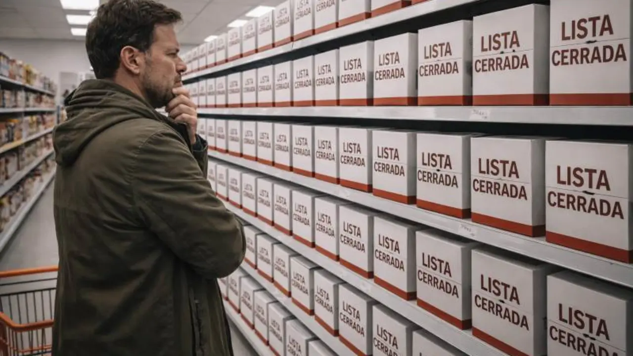 En realidad, cuando votamos no sabemos lo que hay dentro de la caja salvo que es una lista cerrada por un partido pol&iacute;tico