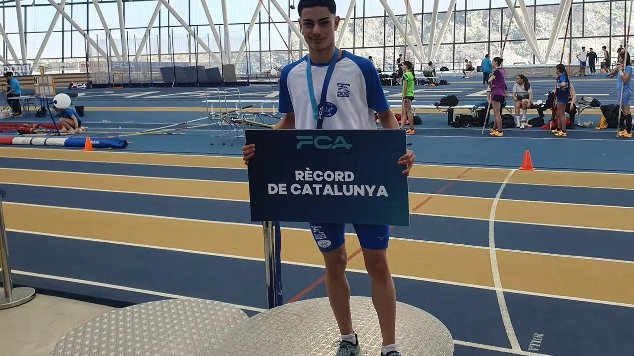 Marcel Sams&oacute;, del Club Atl&egrave;tic Granollers