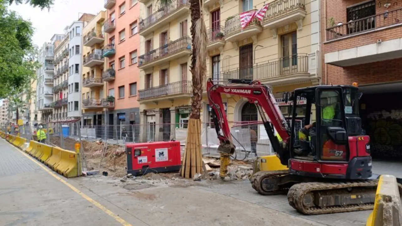 Obras eternas en la calle Vila i Vil&agrave;