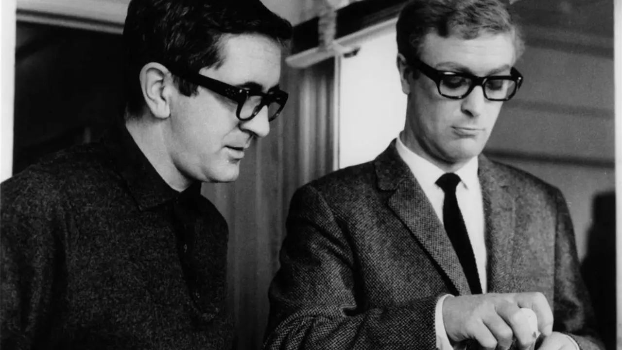 Len Deigthon y Michel Caine