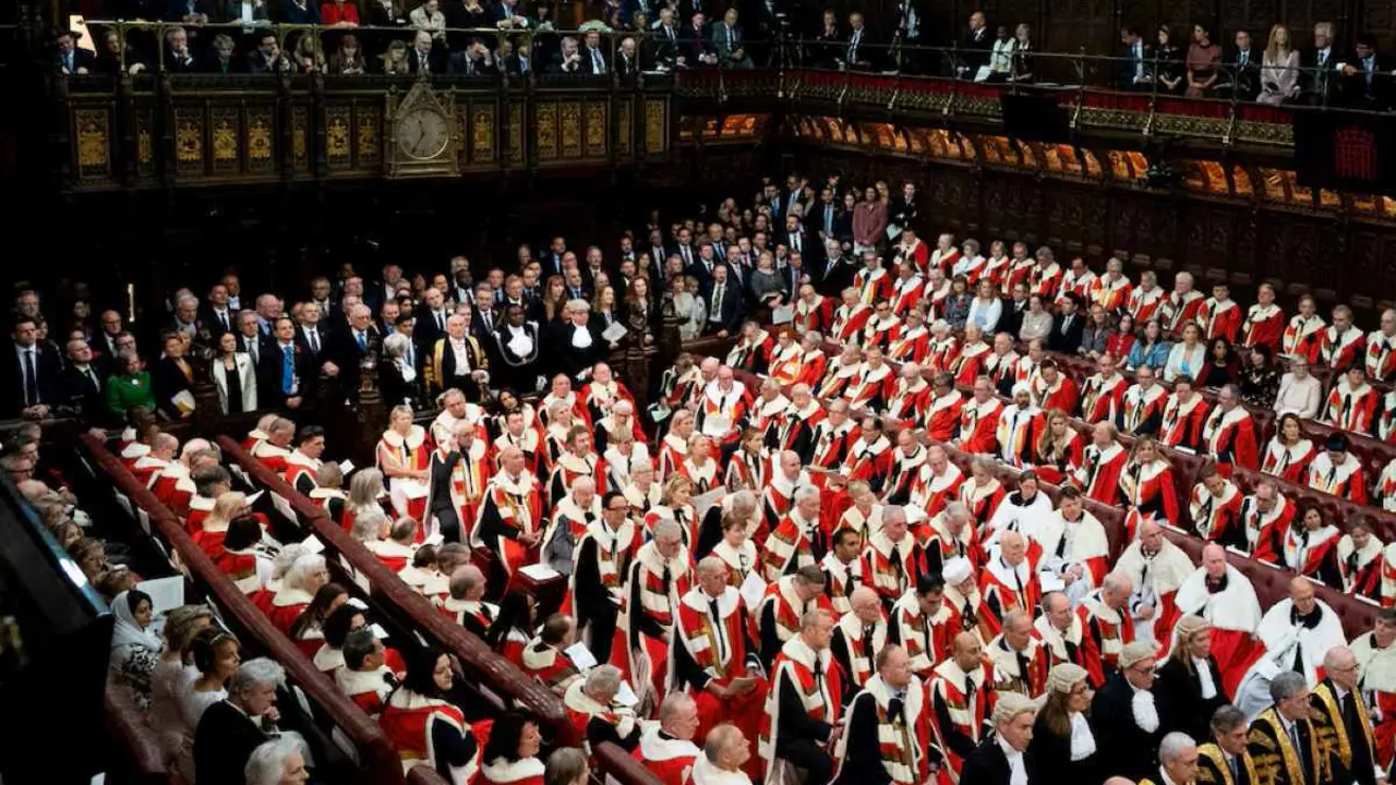 Una sesi&oacute;n en la C&aacute;mara de los Lores