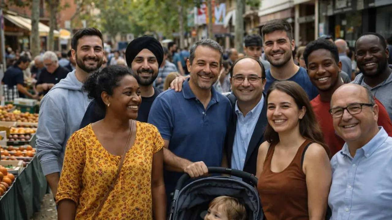 Imagen creada por IA, pero podr&iacute;a ser un dia cualquiera en el Vall&eacute;s