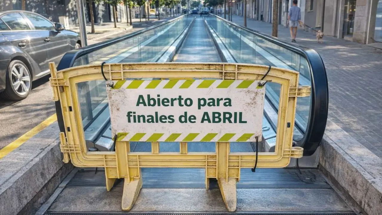 Las rampas de la Font Verda: abiertas para finales de Abril
