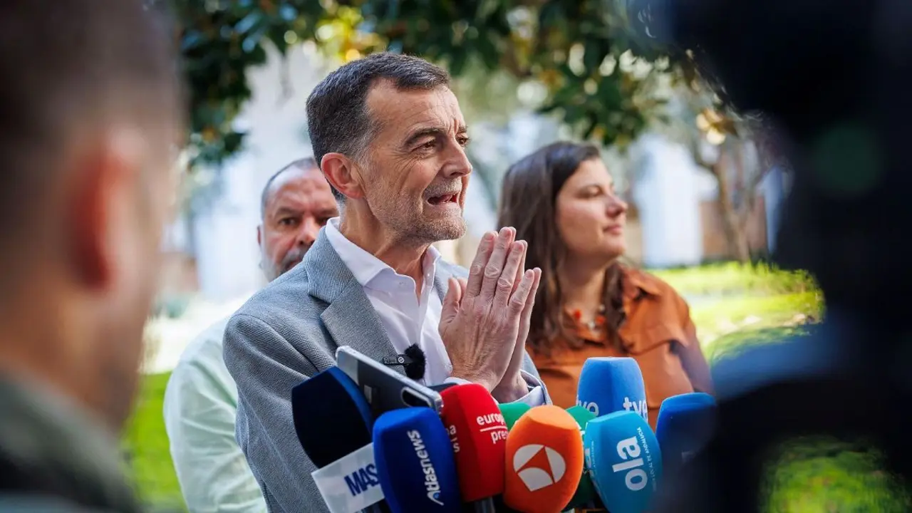 Antonio Maillo, lider de IU y cabeza de lista de las izquierdas en Andaluc&iacute;a