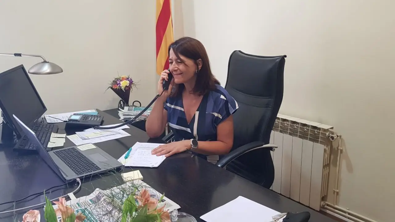 l'Alcaldessa de la Roca del Vall&egrave;s, Marta Pujol