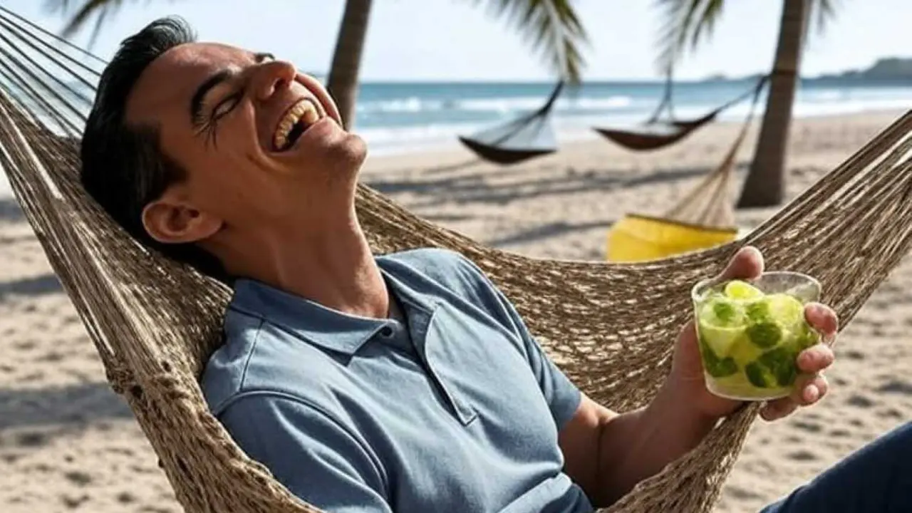 S&aacute;nchez relajado pasando de todo