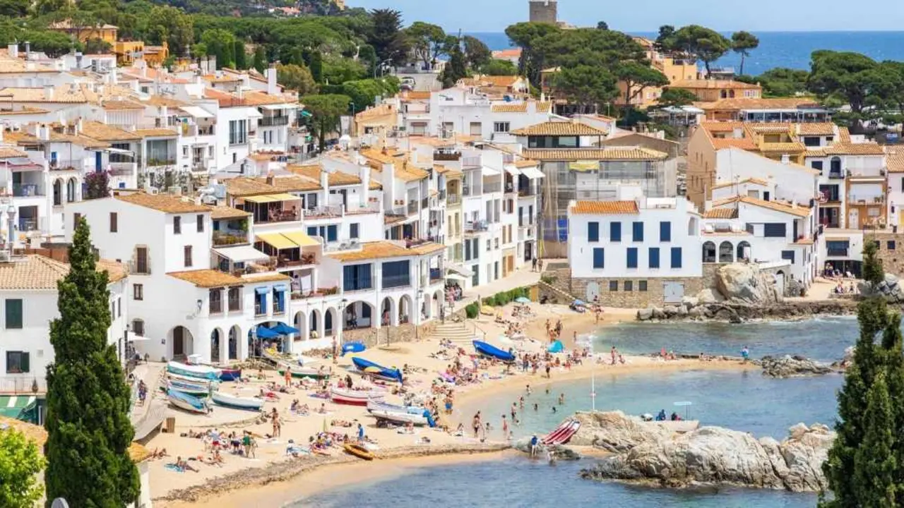 Calella de Palafrugell, en la Costa Brava