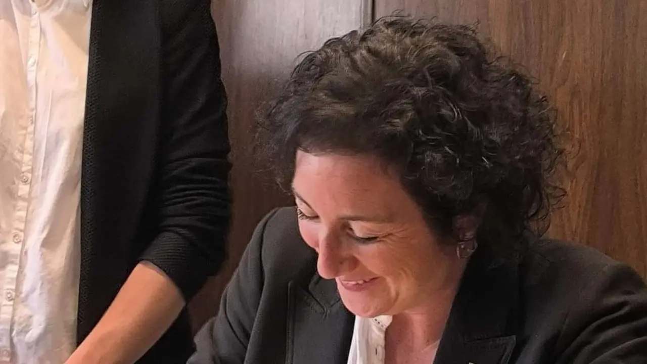 Alicia Romero, consellera d'Economia,