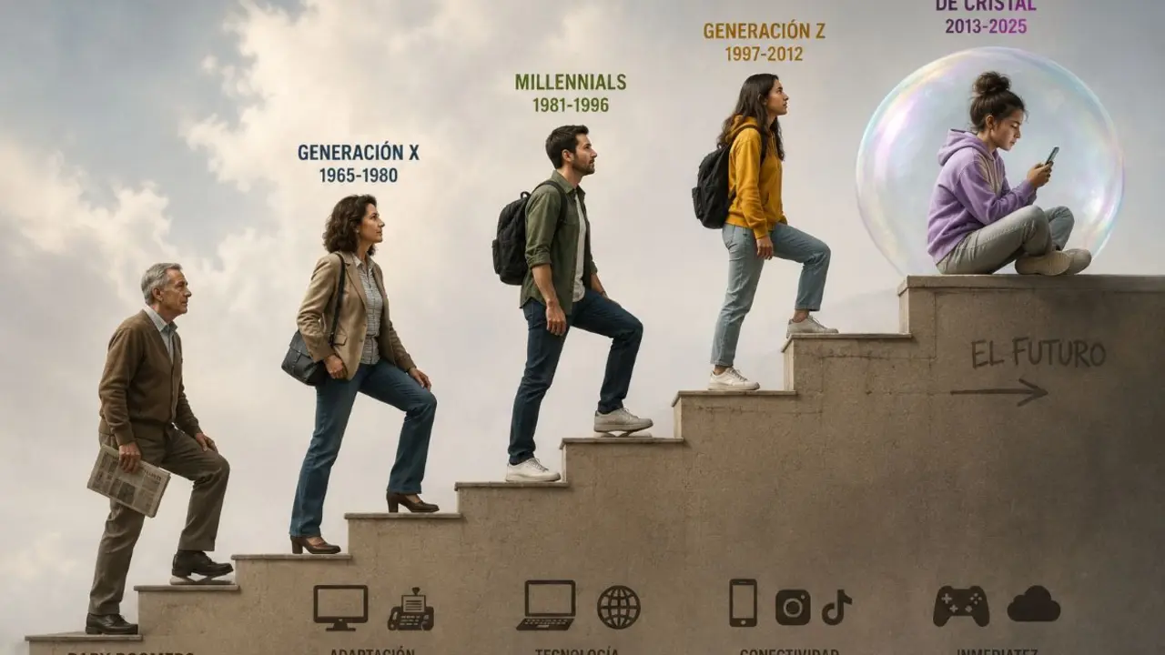 Las evoluci&oacute;n ( o no) generacional