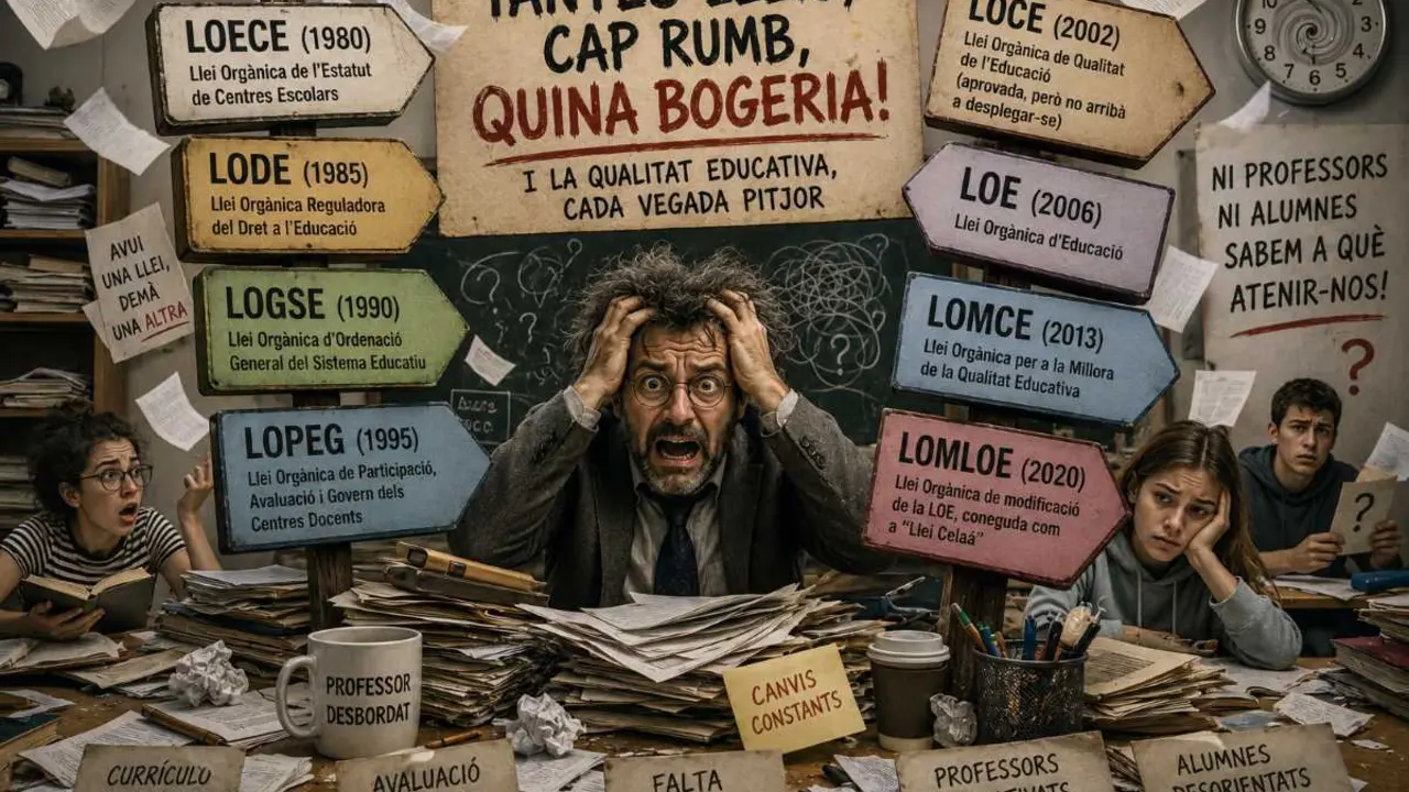 Tantes Lleis Cap Rumb per l'Educaci&oacute;