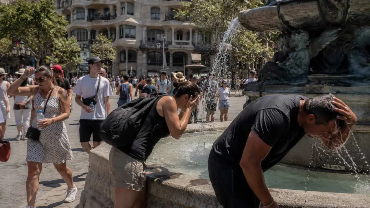 La ola de calor est&agrave; siendo insoportable