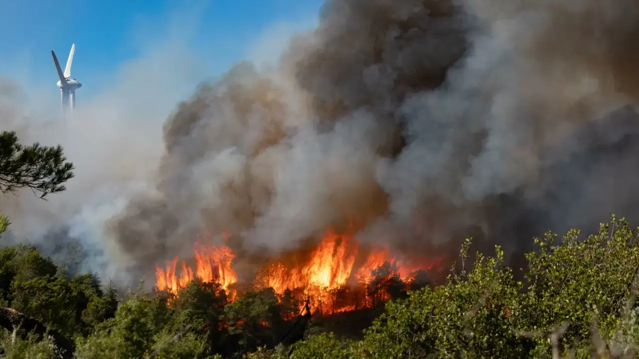 Incendios en el Sur de Francia