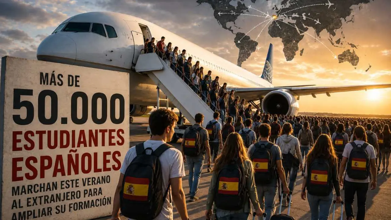 M&aacute;s de 50.000 estudiantes espa&ntilde;oles marchan este verano al extranjero