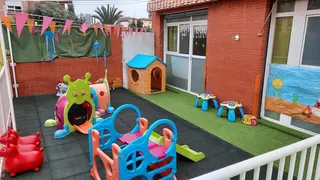 patio de guardería