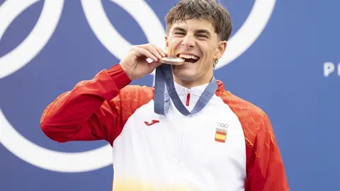 Bronce de Pau Echaniz en piragüismo eslalon