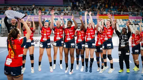 Las Guerreras juveniles del balonmano español