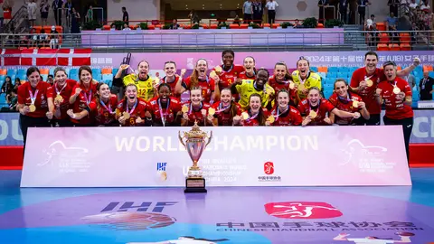 España, Campeona del mundo de Balonmano femenino juvenil