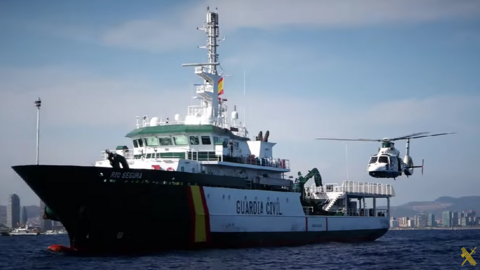 El dispositivo de la Guardia Civil para la America's Cup de Barcelona