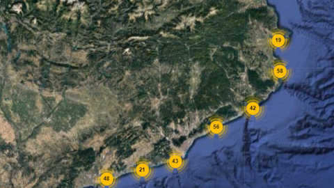 Estado de las playas catalanas 11-09-24