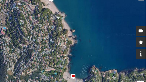 Banderas rojas en 10 playas de Gerona