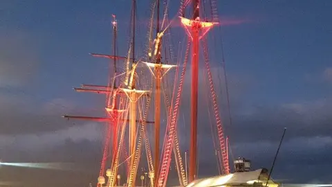 El Elcano, en Barcelona - Foto IGE
