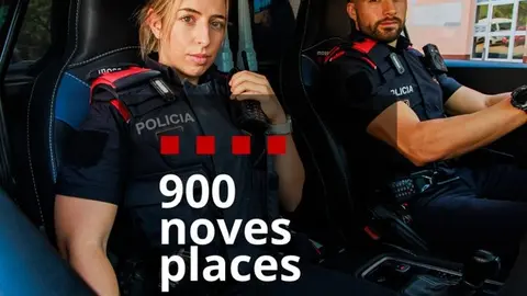 900 plazass de mosso d'esquadra