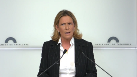 Maria Garcia Fuster en el Parlament