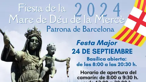 Cartel anunciador Mercè 2024 2