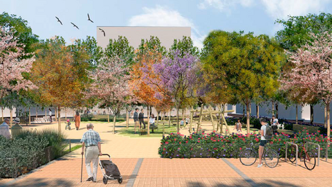 Imatge virtual de la reforma de la plaça Jaume I