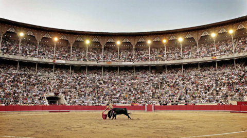 José Tomás en la Monumental en la última tarde de Toros