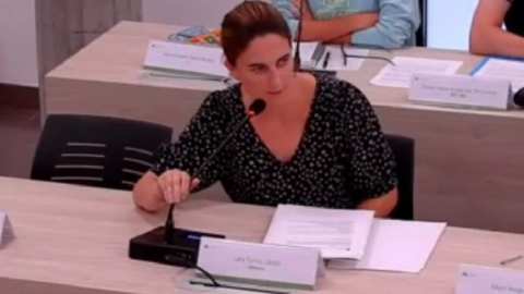 Lara Torres darrer Consell Comarcal