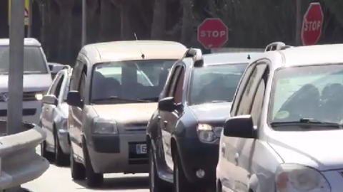 La N-260 al seu pas per Llançà, tot un problema per la comarca